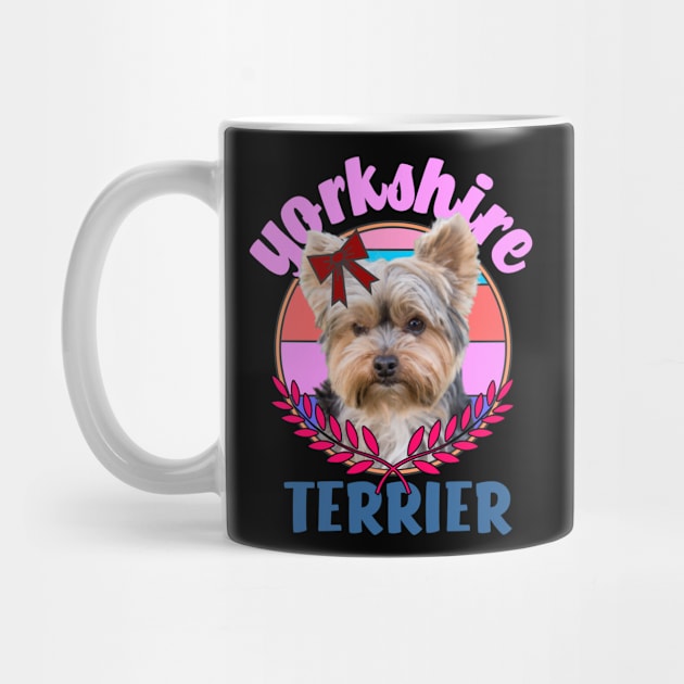 yorkshire terrier dog by Carolina Cabreira